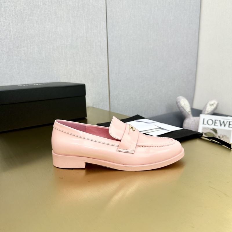 Ch*el leather shoes